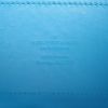 Louis Vuitton  Soft Trunk shoulder bag  in blue leather  and transparent monogram canvas - Detail D2 thumbnail