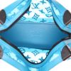 Louis Vuitton  Soft Trunk shoulder bag  in blue leather  and transparent monogram canvas - Detail D3 thumbnail