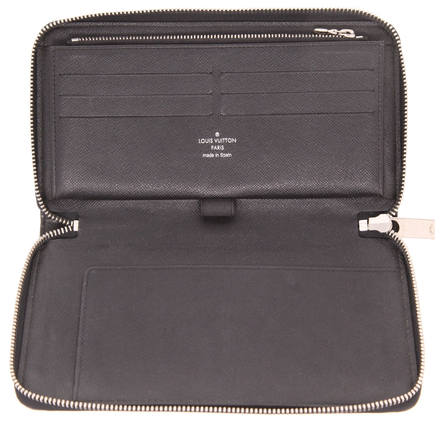 Portefeuille Louis Vuitton  Organizer en toile damier graphite - Detail D3