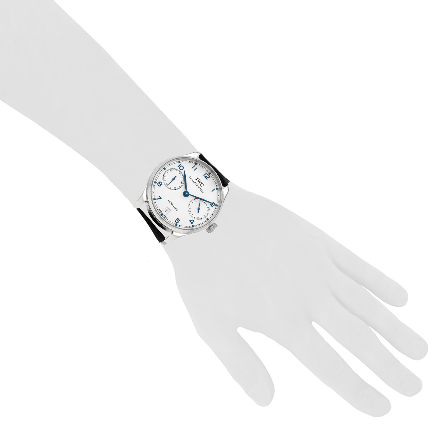 IWC Portuguese-Automatic  in stainless steel Ref: IWC - 5001  Circa 2010 - Detail D1