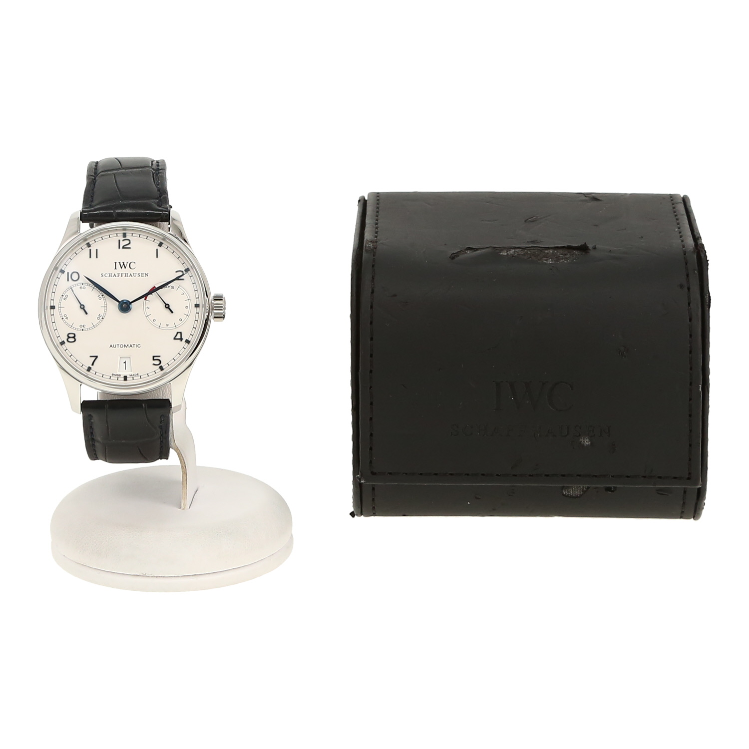 Montre IWC Portuguese-Automatic en acier Ref: IWC - 5001  Vers 2010 - Detail D2