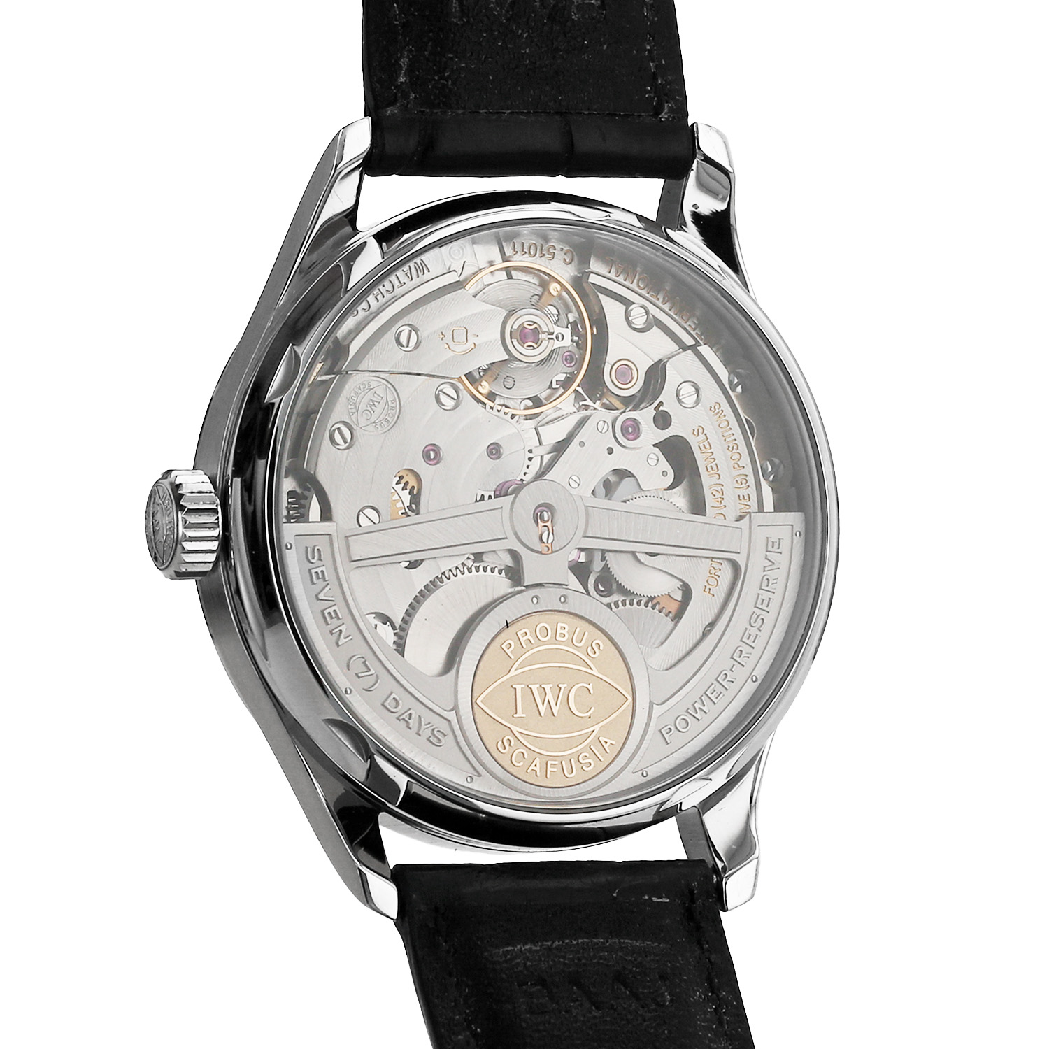 Orologio IWC Portuguese-Automatic in acciaio Ref: IWC - 5001  Circa 2010 - Detail D3