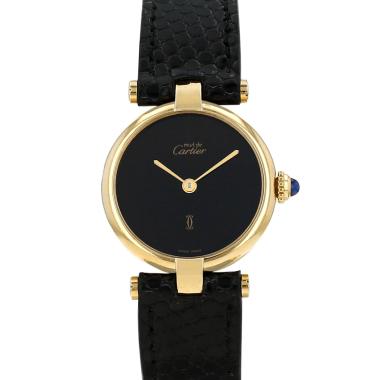 Orologio Cartier Must Vendôme in vermeil Circa 1990
