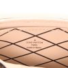 Porte-clef Louis Vuitton  Trunk en toile monogram Reverso marron et cuir noir - Detail D2 thumbnail
