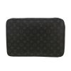 Louis Vuitton   pouch  in grey monogram canvas - Detail D1 thumbnail