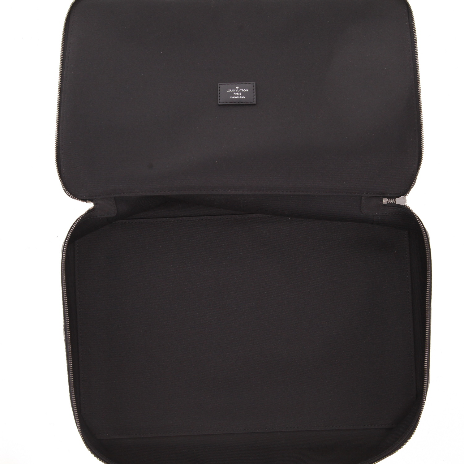 Louis Vuitton   pouch  in grey monogram canvas - Detail D3