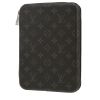 Louis Vuitton   pouch  in grey Graphite monogram canvas  and black leather - 00pp thumbnail