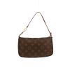 Sac/pochette Louis Vuitton  Pochette accessoires en toile monogram marron et cuir naturel - 360 thumbnail
