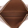 Louis Vuitton  Pochette accessoires handbag/clutch  in brown monogram canvas  and natural leather - Detail D3 thumbnail
