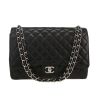 Borsa a tracolla Chanel  Timeless Maxi Jumbo in pelle martellata e trapuntata nera - 360 thumbnail