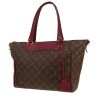 Sac à main Louis Vuitton  Estrela en toile monogram marron et cuir bordeaux - 00pp thumbnail