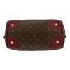 Sac à main Louis Vuitton  Estrela en toile monogram marron et cuir bordeaux - Detail D1 thumbnail