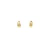 Paire de boucles d'oreilles Cartier Trinity en 3 ors - 360 thumbnail