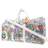 Borsa weekend Louis Vuitton  Keepall Editions Limitées in pelle bianca - 00pp thumbnail