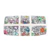 Sac de week end Louis Vuitton  Keepall Editions Limitées Comic en cuir blanc - Detail D1 thumbnail