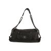 Chanel   shoulder bag  in black grained leather - 360 thumbnail