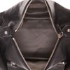 Chanel   shoulder bag  in black grained leather - Detail D3 thumbnail