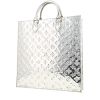 Sac cabas Louis Vuitton  Sac Plat Miroir en cuir monogram argenté - 00pp thumbnail