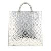 Sac cabas Louis Vuitton  Sac Plat Miroir en cuir monogram argenté - 360 thumbnail