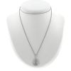 Sautoir Boucheron Serpent Bohème taille L en or blanc et diamants - 360 thumbnail