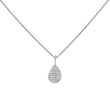 Collar Boucheron Serpent Bohème talla L de oro blanco y diamantes