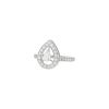 Bague Boucheron Ava en or blanc et diamants - 00pp thumbnail