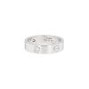 Anello Cartier Love in oro bianco e diamanti - 00pp thumbnail
