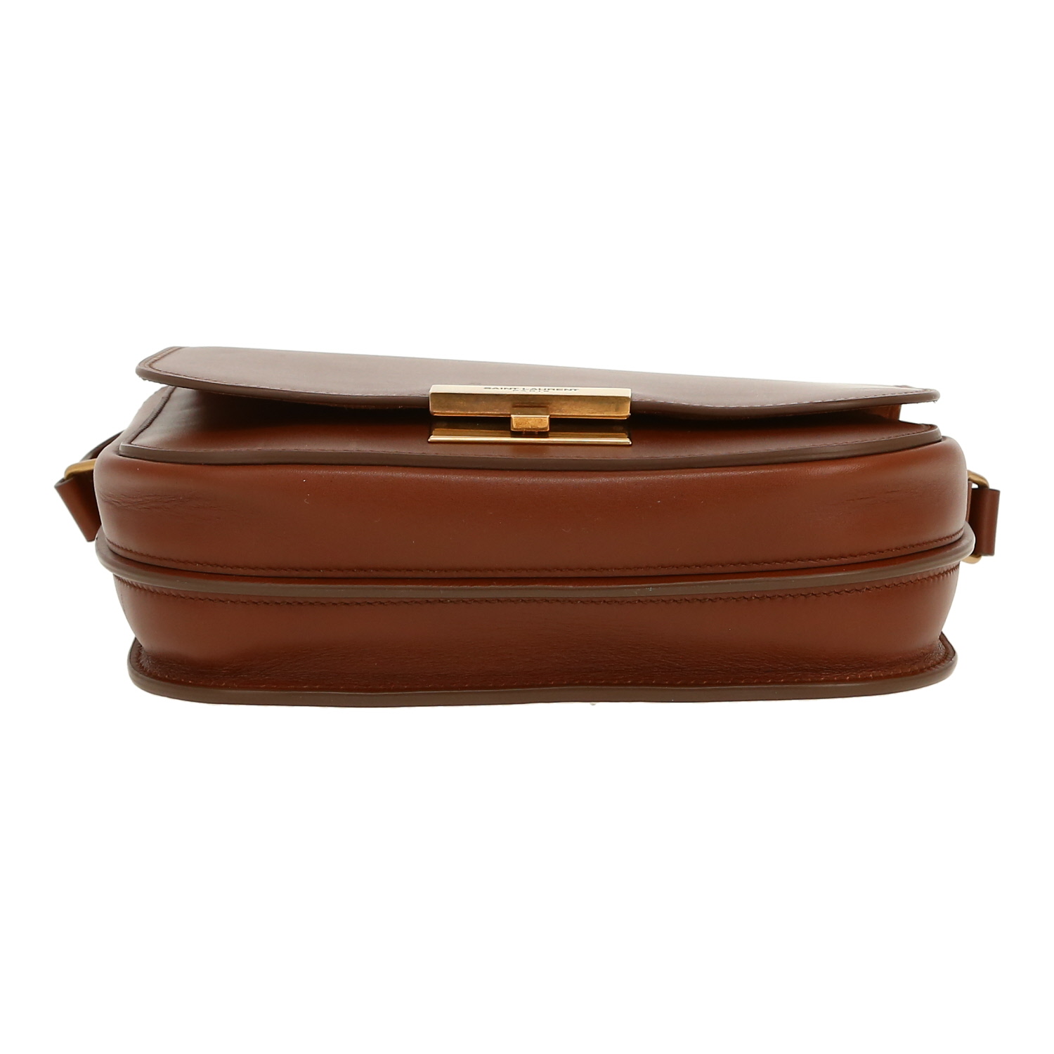 Bolso bandolera Saint Laurent   en cuero marrón - Detail D1