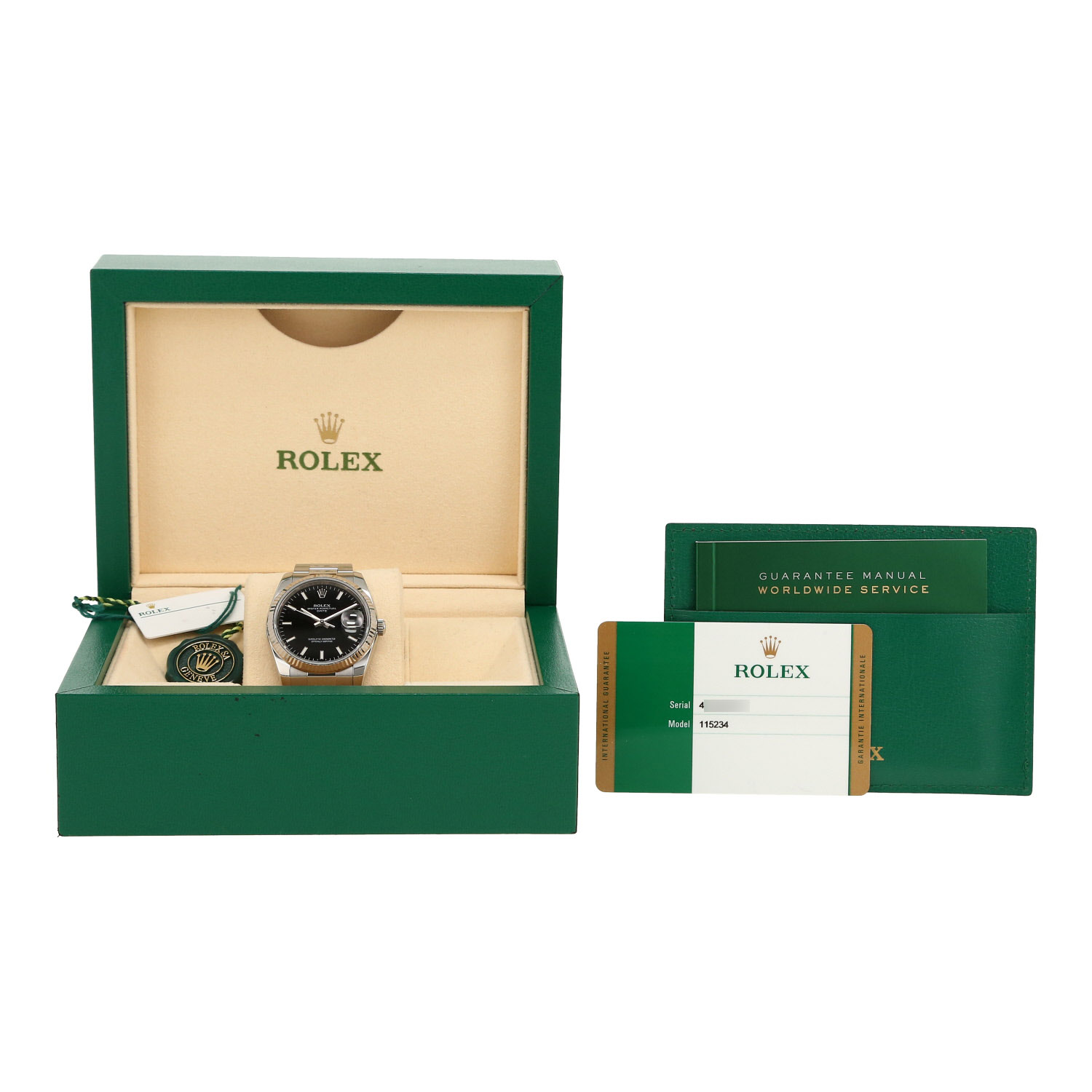 Orologio Rolex Oyster Perpetual Date in oro e acciaio Ref: Rolex - 115234  Circa 2017 - Detail D2