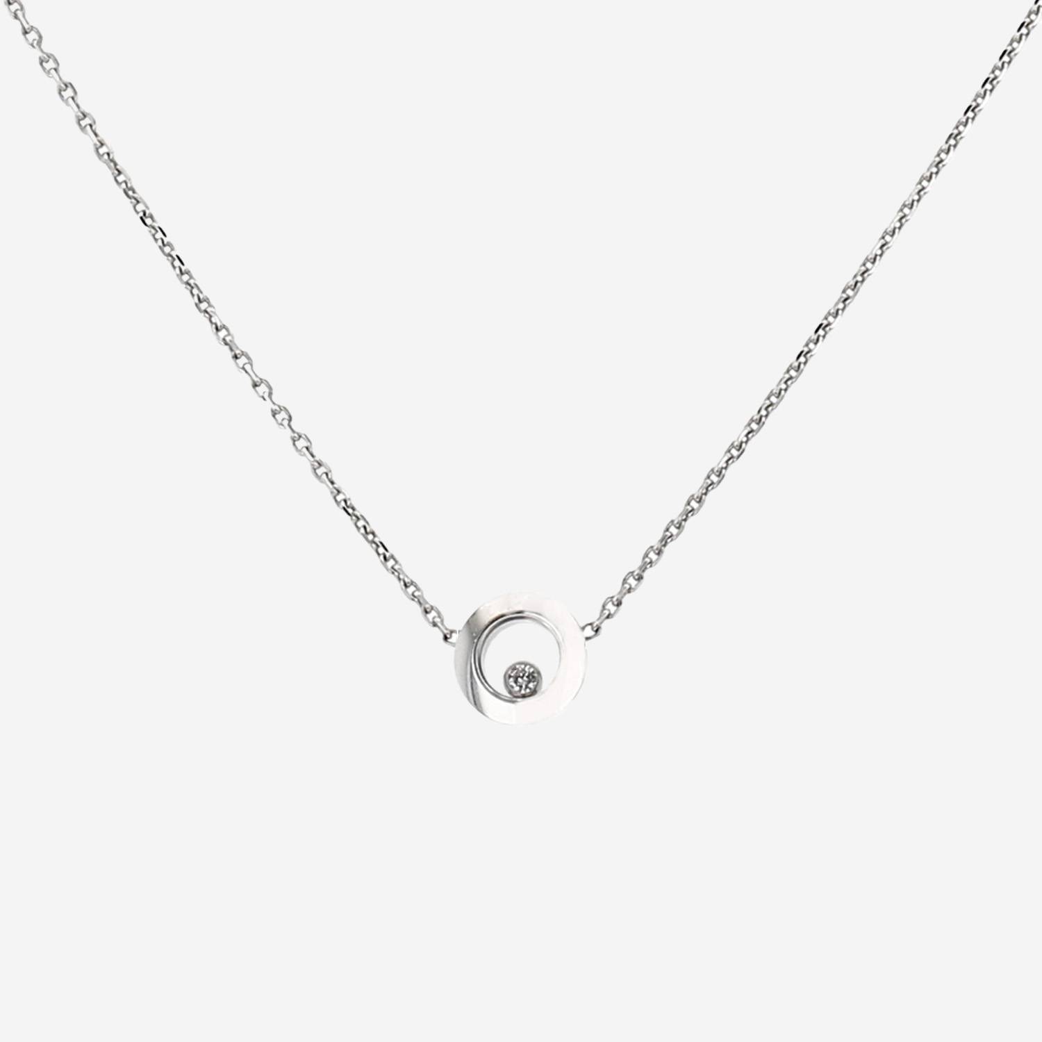 Collana Chopard Happy Diamonds in oro bianco e diamante