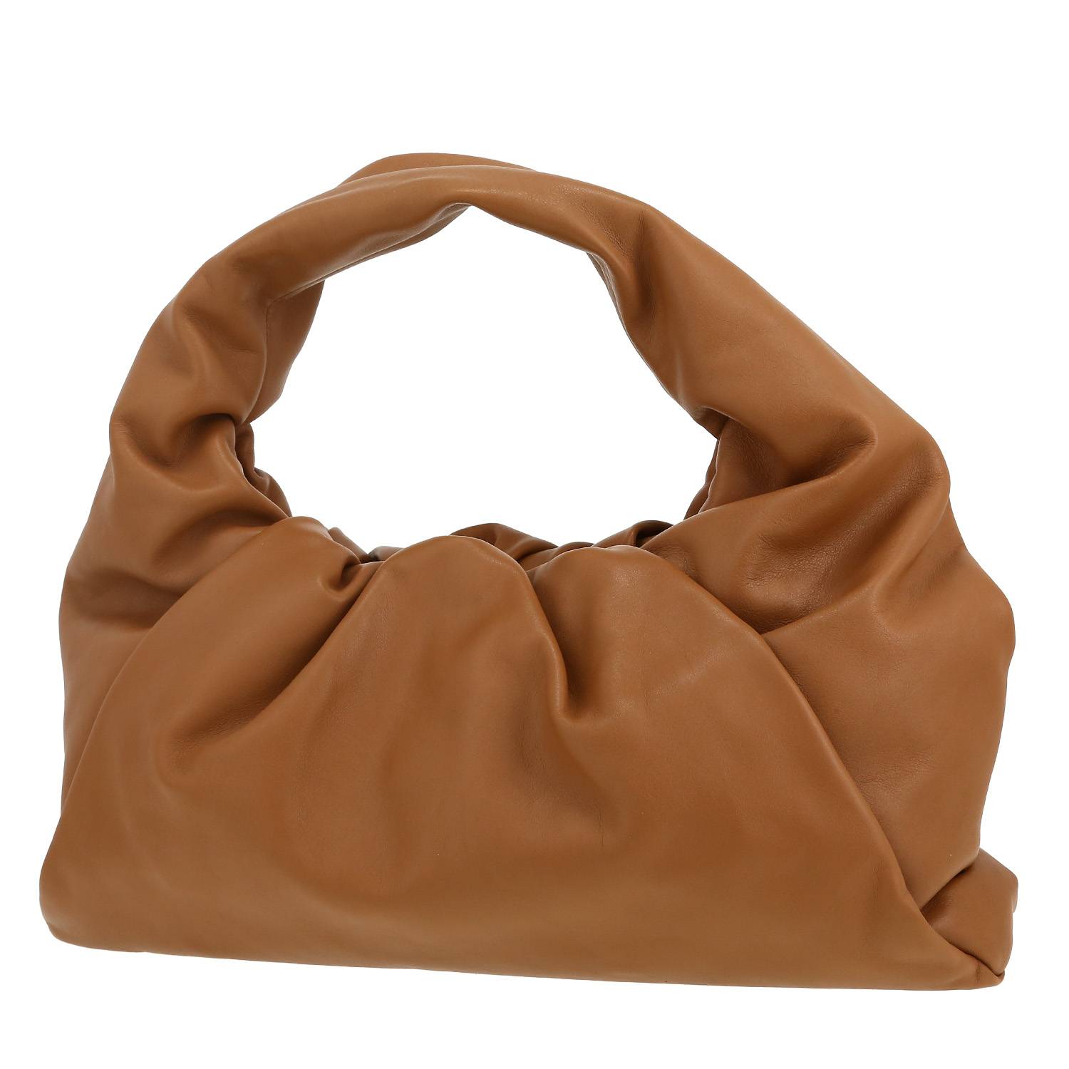 Borsa Bottega Veneta  The Shoulder Pouch in pelle marrone