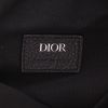Sac bandoulière Dior  Saddle en toile monogram Oblique grise - Detail D2 thumbnail