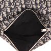 Dior  Saddle shoulder bag  in grey monogram canvas Oblique - Detail D3 thumbnail