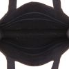 Dior  Book Tote mini  handbag  in navy blue canvas - Detail D3 thumbnail
