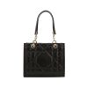 Bolso Cabás Dior  Essential en cuero cannage negro - 360 thumbnail