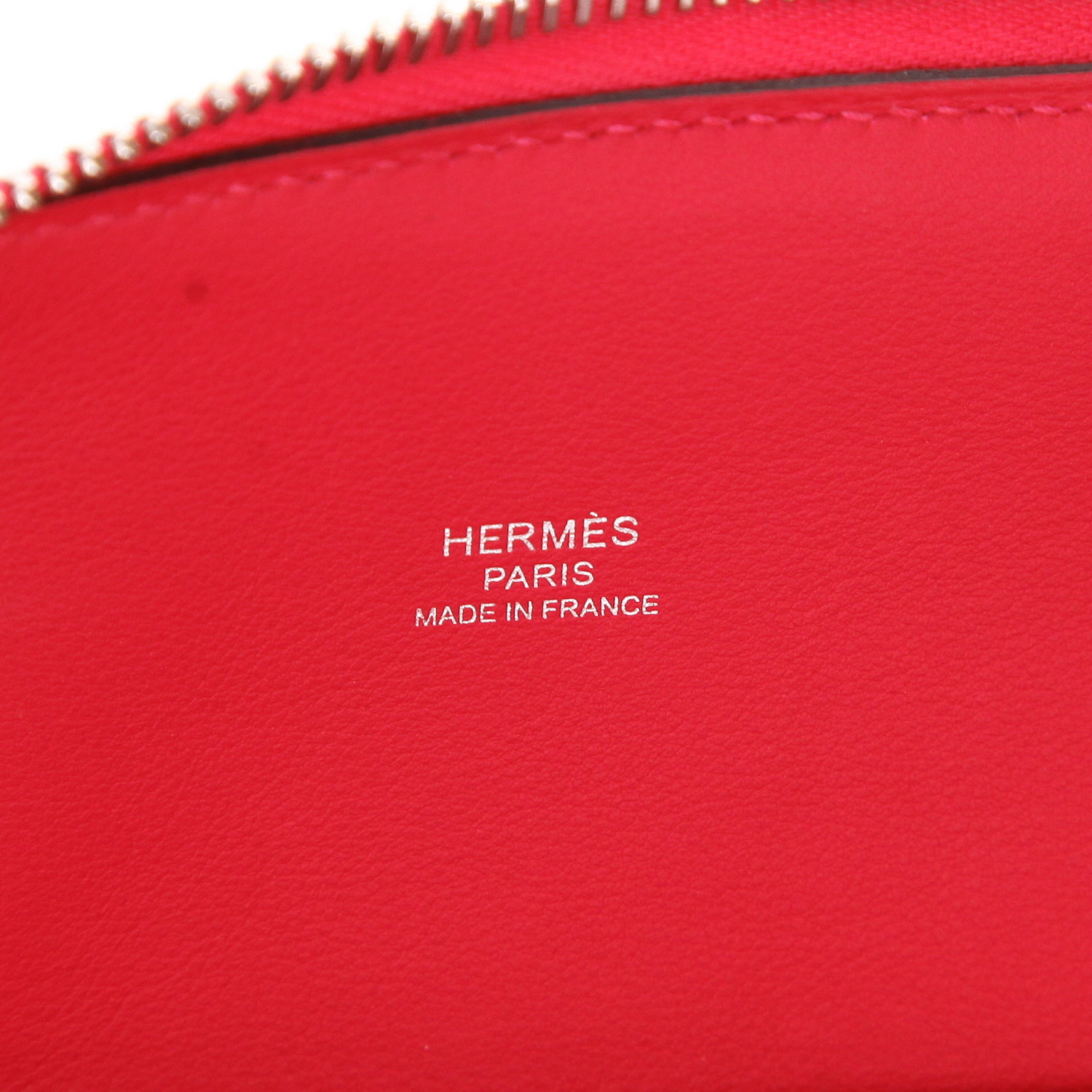 Hermès  Bolide 27 cm shoulder bag  in Rose Mexico epsom leather - Detail D2