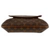 Borsa a tracolla Louis Vuitton  Musette in tela monogram marrone e pelle naturale - Detail D1 thumbnail