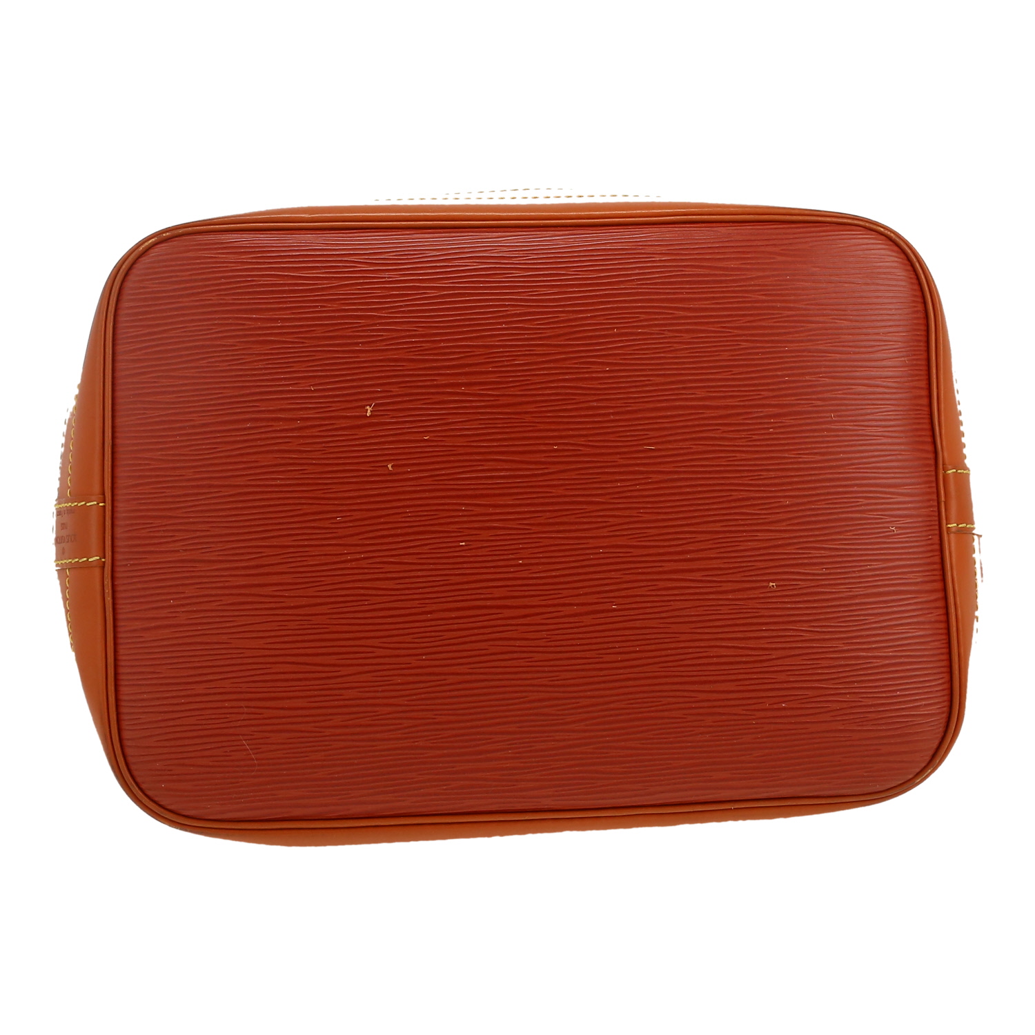 Louis Vuitton  Noé handbag  in brown epi leather - Detail D1