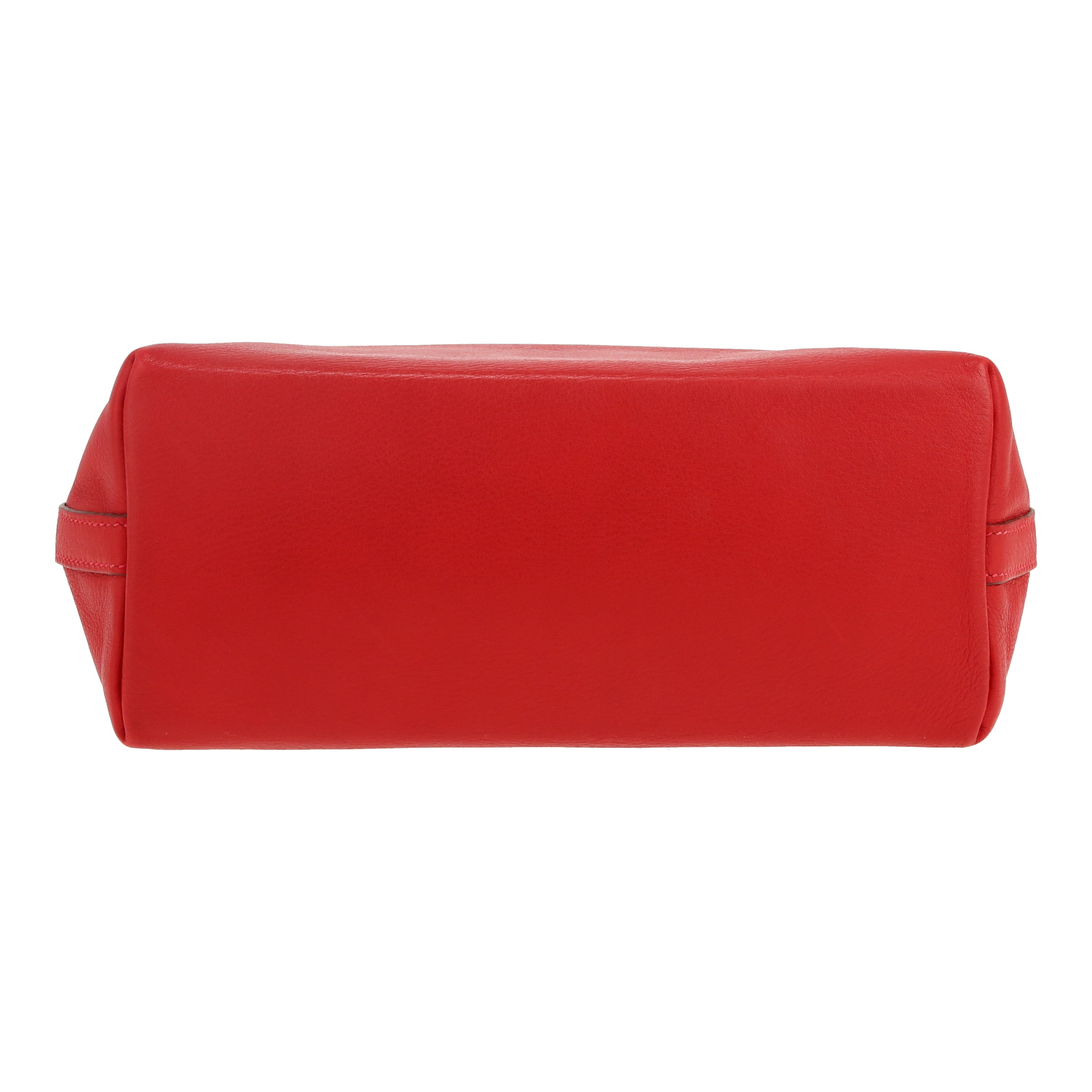 Hermès  Berlingot shoulder bag  in red Swift leather - Detail D1