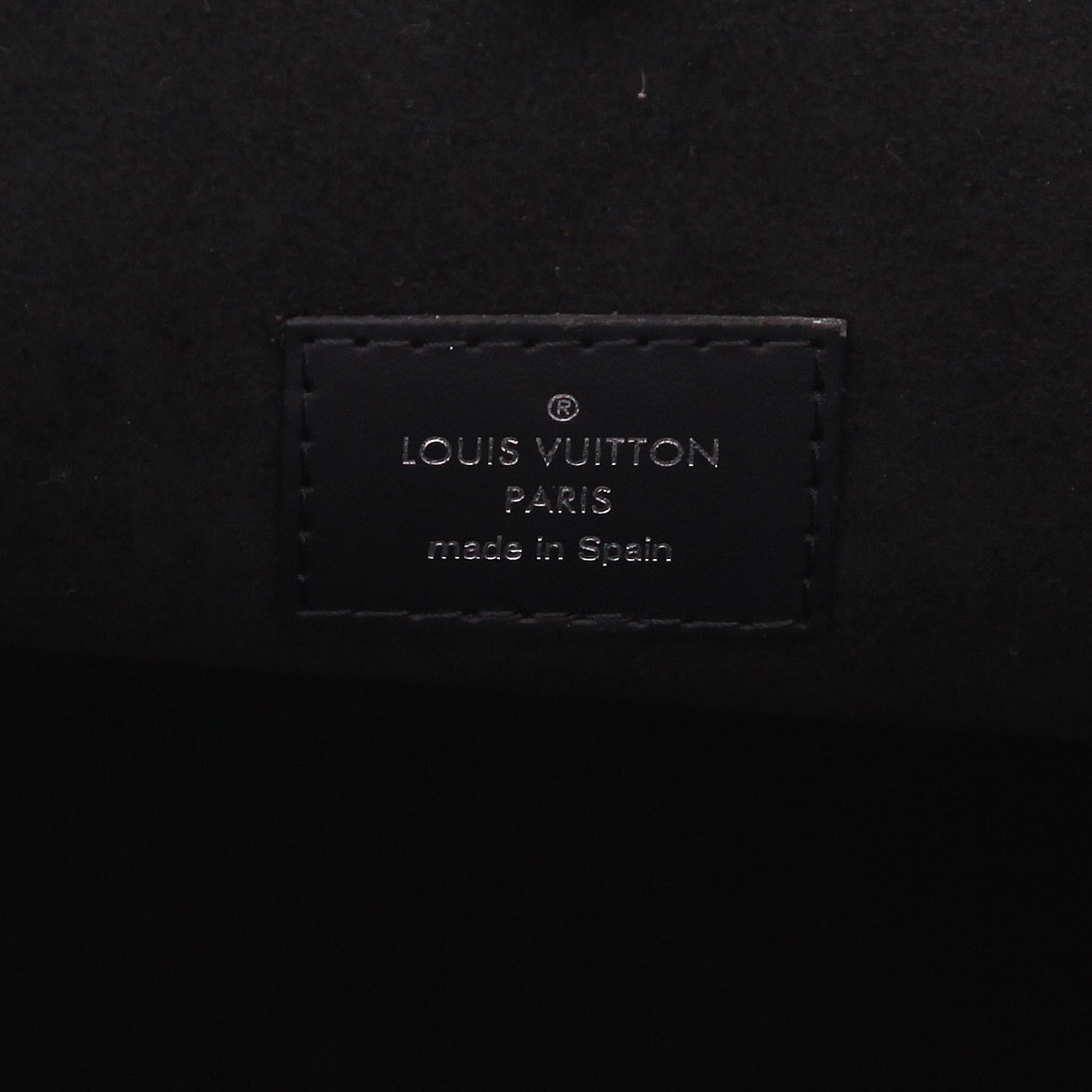 Bolso Cabás Louis Vuitton  Neverfull en cuero Epi negro - Detail D2