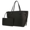 Louis Vuitton  Neverfull shopping bag  in black epi leather - Detail D4 thumbnail