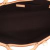 Sac à main Louis Vuitton  Roxbury en cuir verni monogram aubergine et cuir naturel - Detail D3 thumbnail