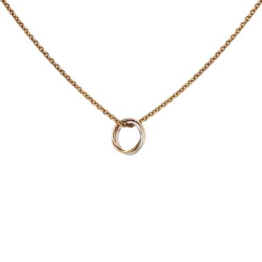 Cartier Trinity small model necklace in 3 golds