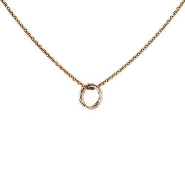 Collier Cartier Trinity petit modèle en 3 ors