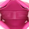 Borsa a tracolla Hermès  Halzan in pelle taurillon clemence rosa azalea - Detail D3 thumbnail