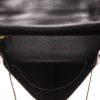 Hermès  Kelly 32 cm handbag  in black box leather - Detail D3 thumbnail