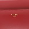 Borsa a tracolla Celine  Triomphe Teen in pelle bordeaux - Detail D2 thumbnail