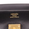Hermès  Birkin 35 cm handbag  in black box leather - Detail D2 thumbnail