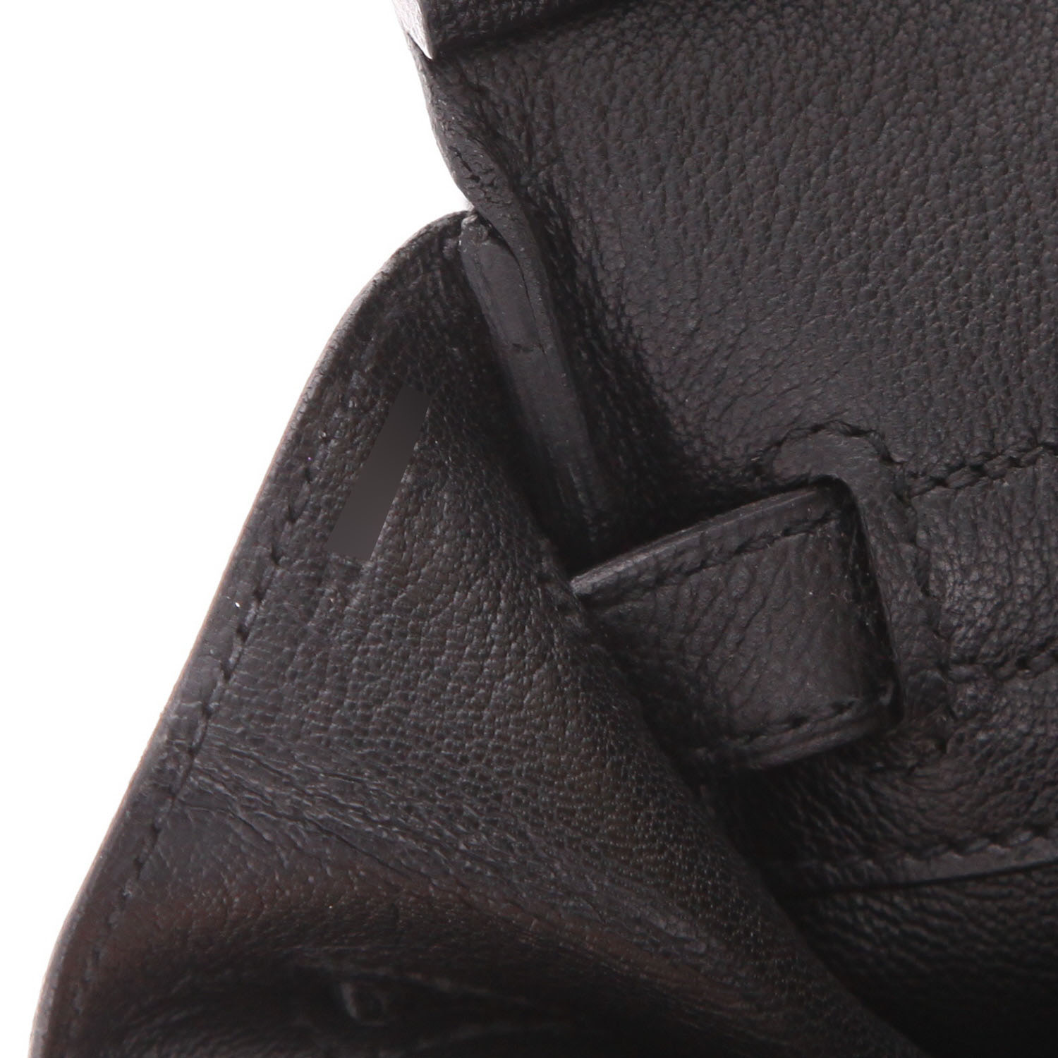 Hermès  Birkin 30 cm handbag  in black epsom leather - Detail D4