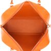 Sac à main Hermès  Mini Plume en cuir epsom orange - Detail D3 thumbnail